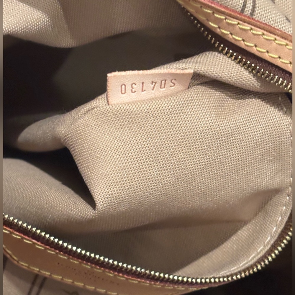 Louis Vuitton Monogram Tote in Brown and Tan Leather Trim - Picture 13 of 13